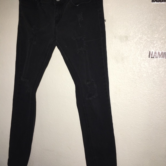 Black ripped jeans RSQ - Picture 2 of 2